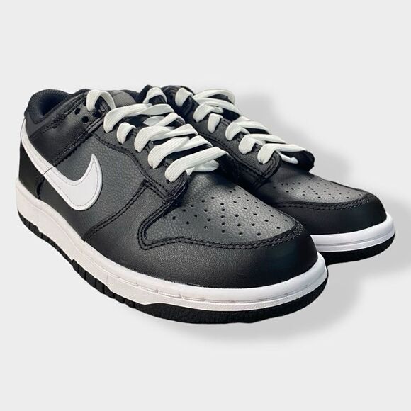 Nike Dunk Low "Reverse Panda" Black White size 6.5Y/Womens 8 DH9765-002 New - Picture 3 of 12